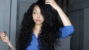 24 inch #4 medium brown curly indian remy hair wefts. Buylacewigs Com Unboxing 24 Inch Lf Natural Curly Wig Youtube