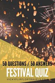 I feel i have done my part, now it's up to … The Big World Festival Quiz 50 Questions Answers