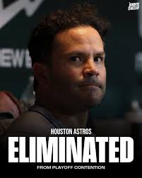 Astros have missed the postseason for the first time since 2016