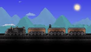 Train Imgur Terraria House Ideas Terraria House Design Terrarium