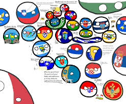Polandball is a community webcomic and internet meme that grew out of krautchan sometime in the late 2000s. Polandball Map Of Croatia Polandballs Countryballs Country Jokes Funny Cartoons Croatia Map