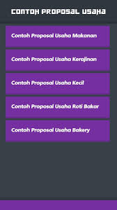 Silahkan simak referensi contoh proposal usaha √ berikut ini, tentang dagang √ bisnis jasa √ bisnis makanan √. Contoh Proposal Usaha For Android Apk Download