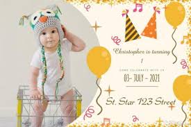 How to make a birthday invitation more convenient to use? Free Lovely Birthday Party Invitation Card Maker Online