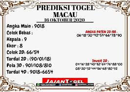 Check spelling or type a new query. 15 Angka Jajan Togel Macau 2021 Dan Prediksi Jitu 2021