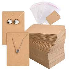Guidecentral is a fun and visual way to discover diy ideas, learn new skills, meet amazing people who share your passions and even upload your own diy guides. Buy Tuparka 120 Pack Earring Holder Cards Necklace Display Cards With 120pcs Bags Earring Display Cards Kraft Paper Tags For Ear Studs Brown Online At Low Prices In India Amazon In