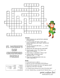 Check spelling or type a new query. 14 Free St Patrick S Day Printable Coloring Pages Puzzles Other Fun For Kids Print Color Fun