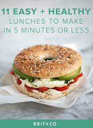 35 Easy Lunch Recipes You Can Make In 5 Minutes Or Less Recipe Easy Healthy Lunch Recipes Easy Healthy Lunches Healthy Lunch