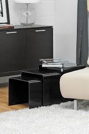 Wholesale Interiors Mercutio Black Acrylic Nesting Table Set Set Of 3 Nordstrom Rack Wholesale Interiors Nesting Tables Interior