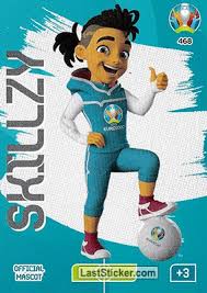 Uefa euro 1996 uefa euro 2020 uefa euro 96, англия: Card 468 Skillzy Official Mascot Panini Uefa Euro 2020 Preview Adrenalyn Xl Laststicker Com