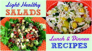 light healthy salads for lunch dinner