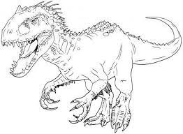 It is revealed that there were surviving stygimoloch populations on isla nublar, although they faced the impending danger, alongside many other creatures, in the form of an erupting volcano. Indoraptor Coloring Pages Coloring Home