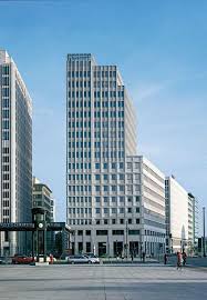 Delbruck Highrise Building Potsdamer Platz Berlin Building Rationalism Architecture Potsdamer Platz