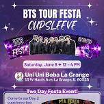 BTS Tour Festa Cupsleeve event DAY 1