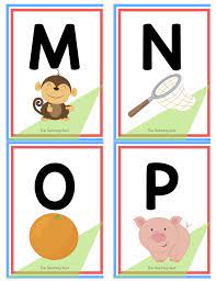 Introduce letters, phonic sounds and basic words. Alphabet Flashcards Free Printable