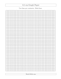 The 0 5 Cm Graph Paper With Black Lines A Math Worksheet From The Graph Paper Page At Math Drills Com Printable Graph Paper Graph Paper Grid Paper Printable