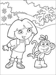 Click the picture bellow to make it larger, then print it out and. Dora The Explorer Coloring Pages 119 Dora Coloring Printable Coloring Book Coloring Pages