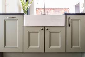 By definition, shaker style kitchen cabinets are simplistic, to say the least. Sheffield Sustainable Kitchens Double Ceramic Belfast With Farrow And Ball Painted Shaker Cabinet Doors Sustainable Kitchen Shaker Cabinet Doors Kitchen