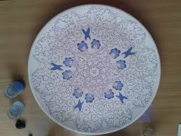 Nesrin Turgut Dikmen Adli Kullanicinin Cini Tahrirli Tabaklar Panosundaki Pin Tezhip Desenler Sanat