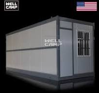 ODM Dormitories Steel Structure Prefab Tiny House Portable Cabin Folding  Container Homes F-06