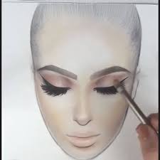 omg amazing by liza kondrevich facechart artist mua