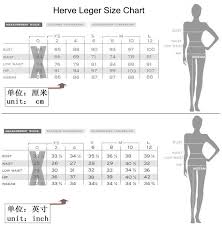 Labels Empire Herve Leger Size Chart