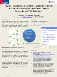Informal discussssion research paper example. Pdf How Do I Structure And E Portfolio To Present Non Formal And Informal Learning For Assessment Through Recognition Of Prior Learning Phil O Leary Academia Edu