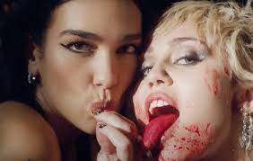 Dua lipa & miley cyrus] strung out on a feeling, my hands are tied your face on my ceiling, i fantasize. Listen To Miley Cyrus And Dua Lipa S New Track Prisoner