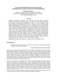 Pelabuhan.ini sekaligus dapat menarik minat para pedagang dari luar untuk berdagang di melaka.malah pada masa yang sama melaka juga telah bertindak sebagai pelabuhan. Pdf Aceh Dan Pembangunan Kepelabuhanan Perbandingan Aspek Sejarah Dan Kontemporari