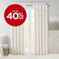 Shop the memorial day blowout. White Tab Top Curtains Bed Bath Beyond