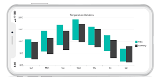 Flutter Range Column Chart Graph Syncfusion