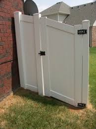 should i install a gate on a slope fence specialists building a fence gate vinyl gates vinyl fence