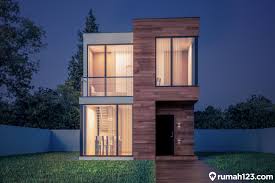 Gambar desain rumah 2 lantai lebar 7 meter. 12 Inspirasi Desain Rumah 2 Lantai Terbaik Cocok Di Lahan Sempit Rumah123 Com