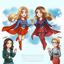 How to draw chibi supergirl step by step melissa benoist. D A E K A Z U Supergirl From The Movie Vs Supergirl From Tv
