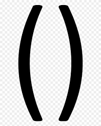 Dictados cortos de los signos de puntuación para niños de primaria. File Parentesi Tonde Svg Signo De Parentesis Png Clipart 3370623 Pikpng