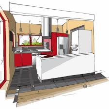 Cuisine Projet Architecture Interieure Agencement Cuisine Tableaux Design D Interieur