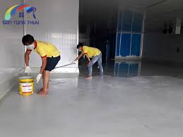Sơn Epoxy trên nền gạch men - Xu hướng thi công mới