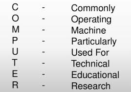 Get computer full form and full name in details. Full Form Of Computer And Cpu 99 Digital India