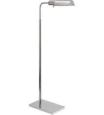 Visual Comfort 91025pn Studio Classic 34 Inch 60 Watt Polished Nickel Task Floor Lamp Portable Light