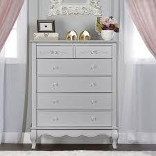 The six drawer dresser is finished in pure white. Evolur Aurora 5 Drawer Tall Chest Akoya Grey Pearl Walmart Com 6 Drawer Chest Home Tall Chest