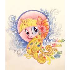 Gambar wallpaper pemandangan kartun mewarnai gambar my little pony via blogteraktual.com. My Little Pony Coloring Book Secret Garden Style Drawing Painting Books Graffiti For Kids Children Buy At The Price Of 14 50 In Aliexpress Com Imall Com