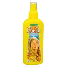 Sun in is fine if you are already a natural fairer haired person, so it doesn't make your hair look red or orange. Sun In Hair Lightener Spray Lemon 4 7 Ounce Walmart Canada