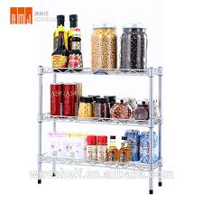 • durable and shatter resistant. 3 Tier Free Standing Kitchen Bathroom Countertop Storage Organizer Shelf Holder Multi Purpose Spice Jars Cans Canisters Rack Buy Spice Rack Revolving Spice Rack Cans Rack Product On Alibaba Com