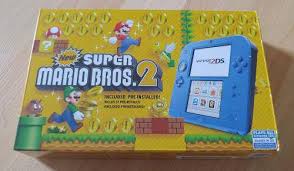 ﻿ new super mario bros 2. Nintendo 2ds Azul Electric Blue Mario Bros 2 Bundle Oficial En Mexico Clasf Juegos