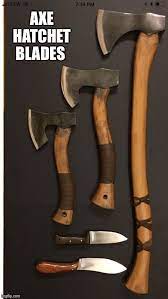 Custom Image Knife Axe Handle Hatchet