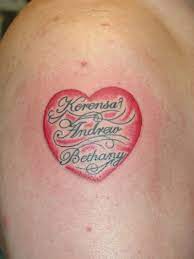 Heart And Names By Nick Cook Tattoo Pictures At Checkoutmyink Com Tattoos With Names Picture Tattoos Heart Tattoo