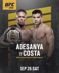 Israel adesanya does come to fruition, it won't be until march. Ufc Finally Official Israel Adesanya Vs Paulo Costa Is Signed For Ufc253 Facebook