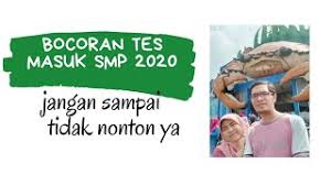 Check spelling or type a new query. Bocoran Soal Tes Masuk Smp 2020 Part 2 Youtube