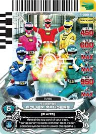 Bandai america power rangers dino thunder series 1 trading card pack. Turbo Power Rangers Trading Card Power Rangers Power Rangers In Space Ranger