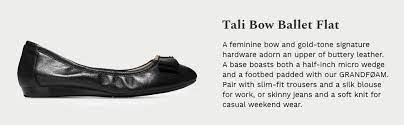 Amazon Com Cole Haan Women S Tali Bow Ballet Flat Flats