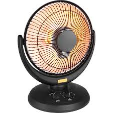 Get the added heat you need to remain comfortable during the cooler months with the soleil infrared dish electric space heater, black, df1015. Perfect Aire Nyx 14 Inch Radiant Dish Heater Sylvane